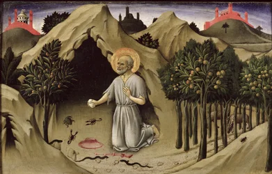 Die Buße des Hl. Hieronymus, 1444